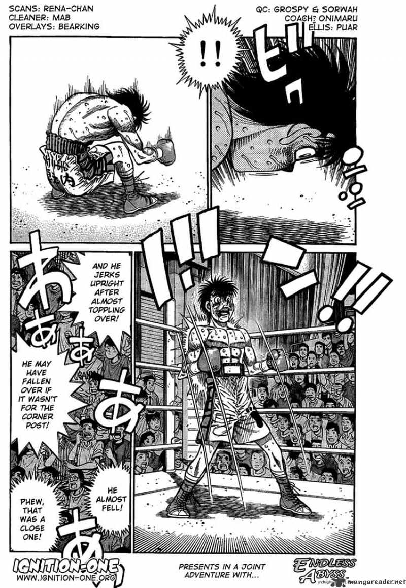 Hajime no Ippo: Fighting Spirit, Chapter 877 image 03